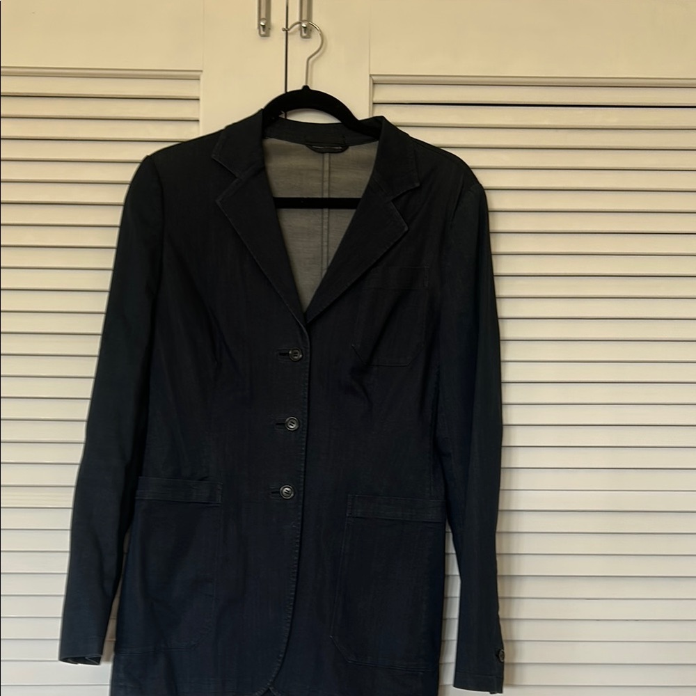 PRADA Prada Button-Up Top
	•	From the 2000's Collection
	•	Blue